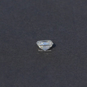 [This asscher cut loose moissanite made of VVS clarity]-[Golden Bird Jewels]