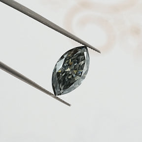 tweezers  View of Marquise Cut Moissanite Loose Gem