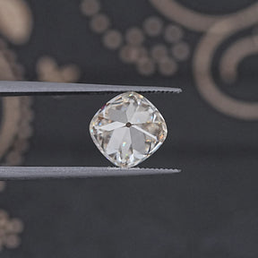 Near Colorless Old Mine Cushion Loose Moissanite Stone