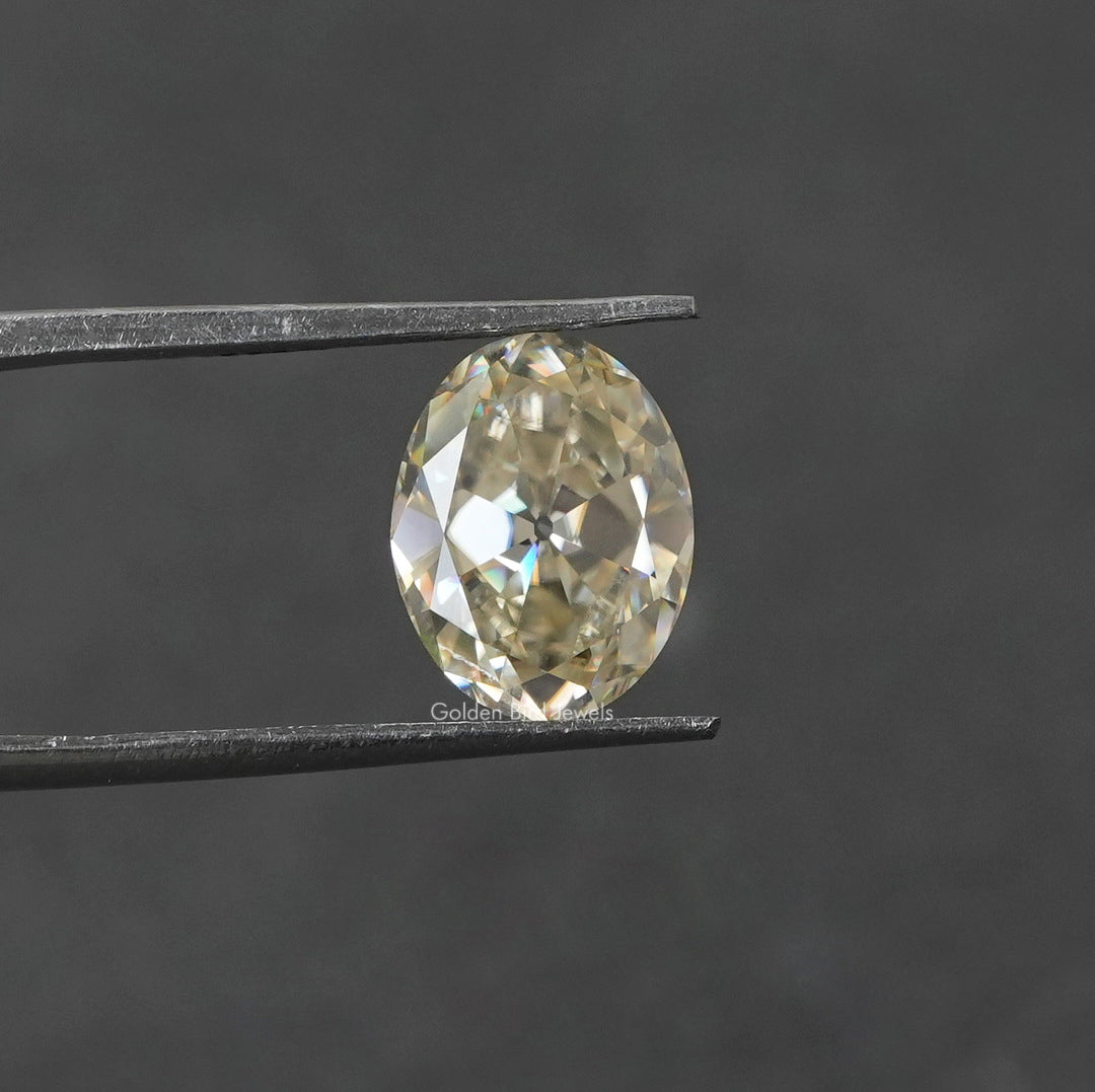 [Oval Cut Loose Moissanite]-[Golden Bird Jewels]