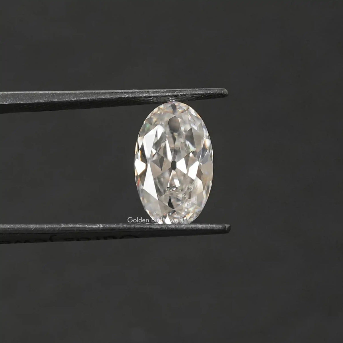 [Oval Cut Loose Moissanite Stone]-[Golden Bird Jewels]