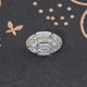 2,50 Karat Old Mine Ovalschliff Moissanit loser Stein