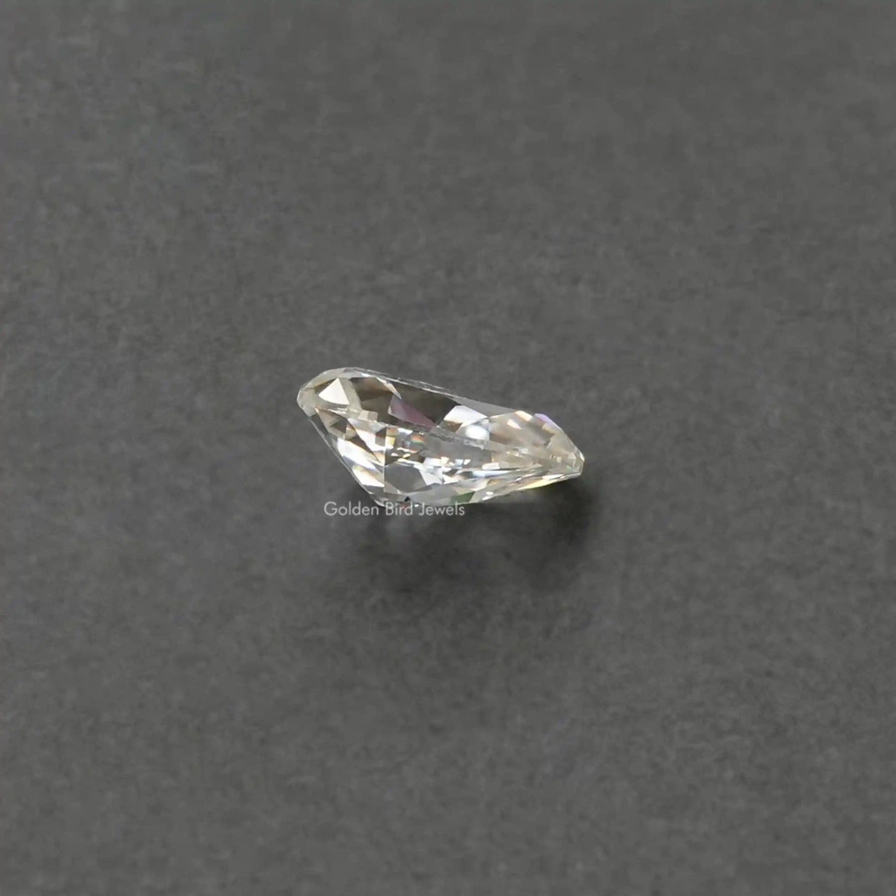 [Pear Shaped Loose Moissanite Stone]-[Golden Bird Jewels]