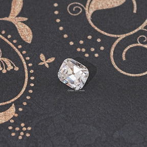 Near Colorless Old Mine Cushion Loose Moissanite