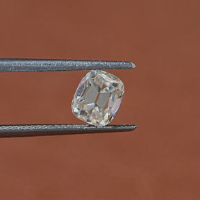 Near Colorless Old Mine Cushion Moissanite Loose Stone