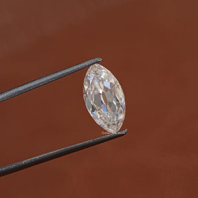 Near Colorless Old Mine Moval Loose Moissanite