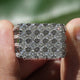 Herrenring mit runden Diamanten im Pavé-Set