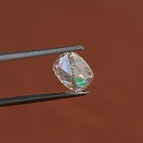 Old Mine Cut Cushion Moissanite Loose Stone