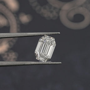 Old Mine Emerald Cut Lab Grown Diamond