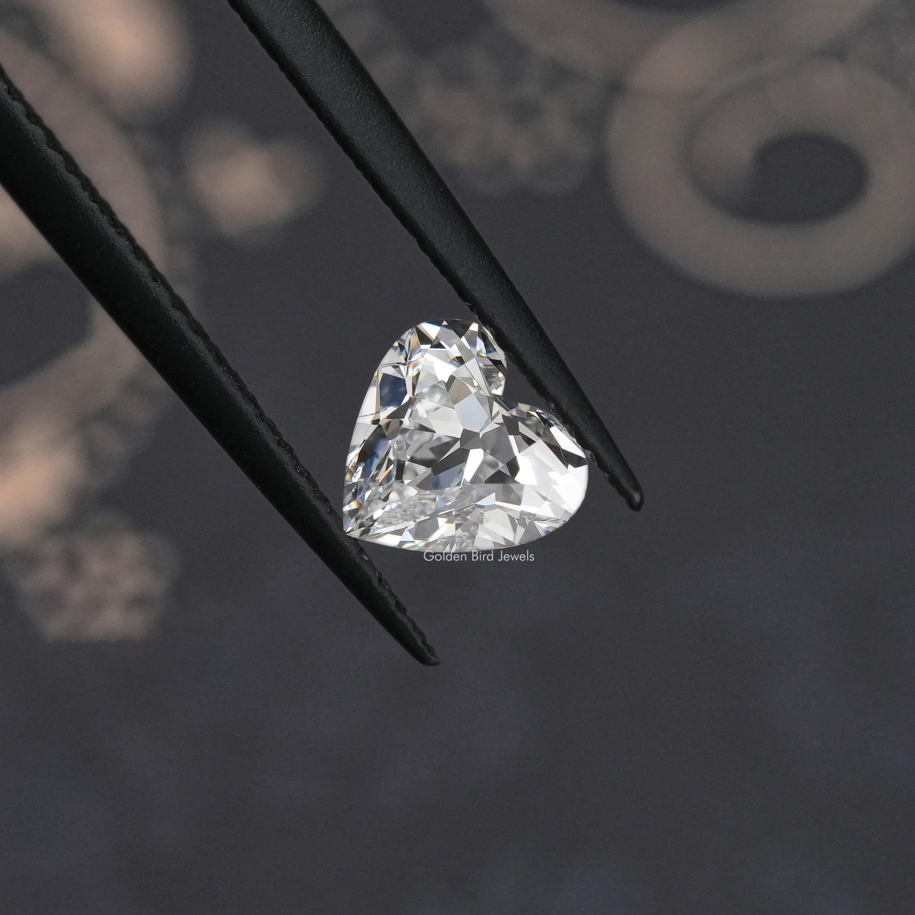 Old Mine Heart Lab Loose Diamond