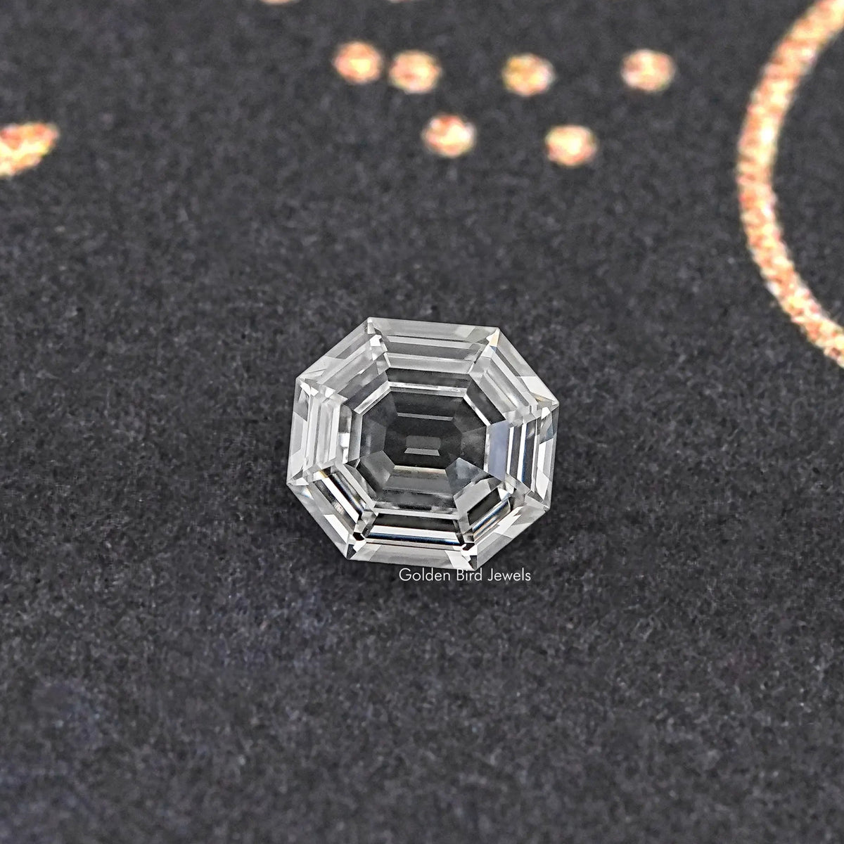 Old Mine Hexagon Cut Lab Grown Diamond