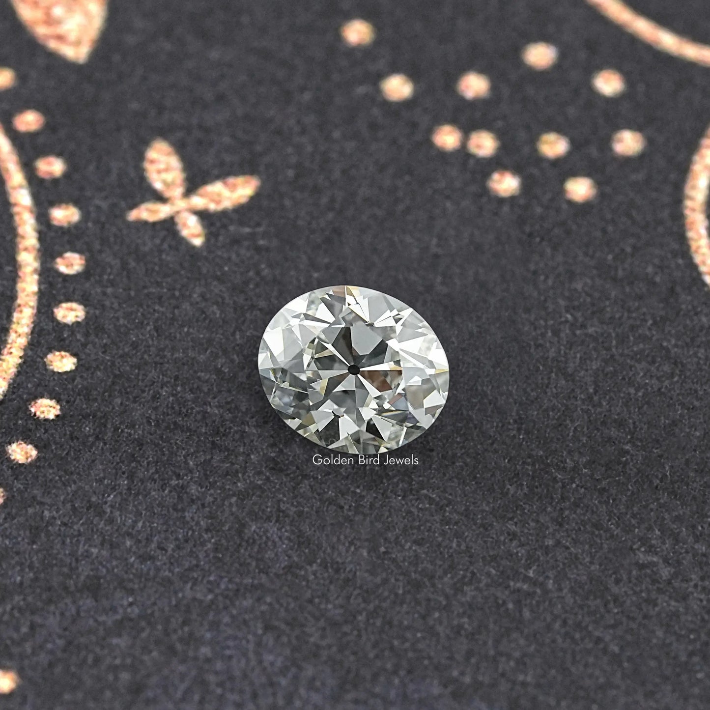 Old Mine Oval Cut Lab Grown Diamond