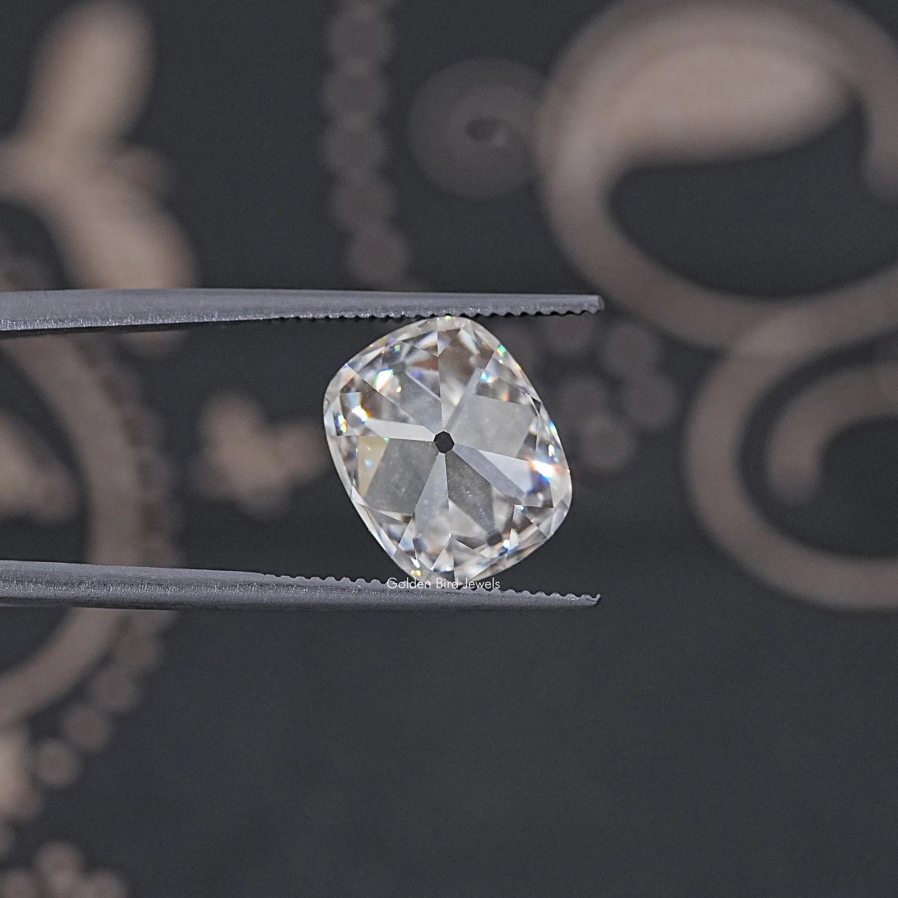 Old Cut Cushion Loose Moissanite