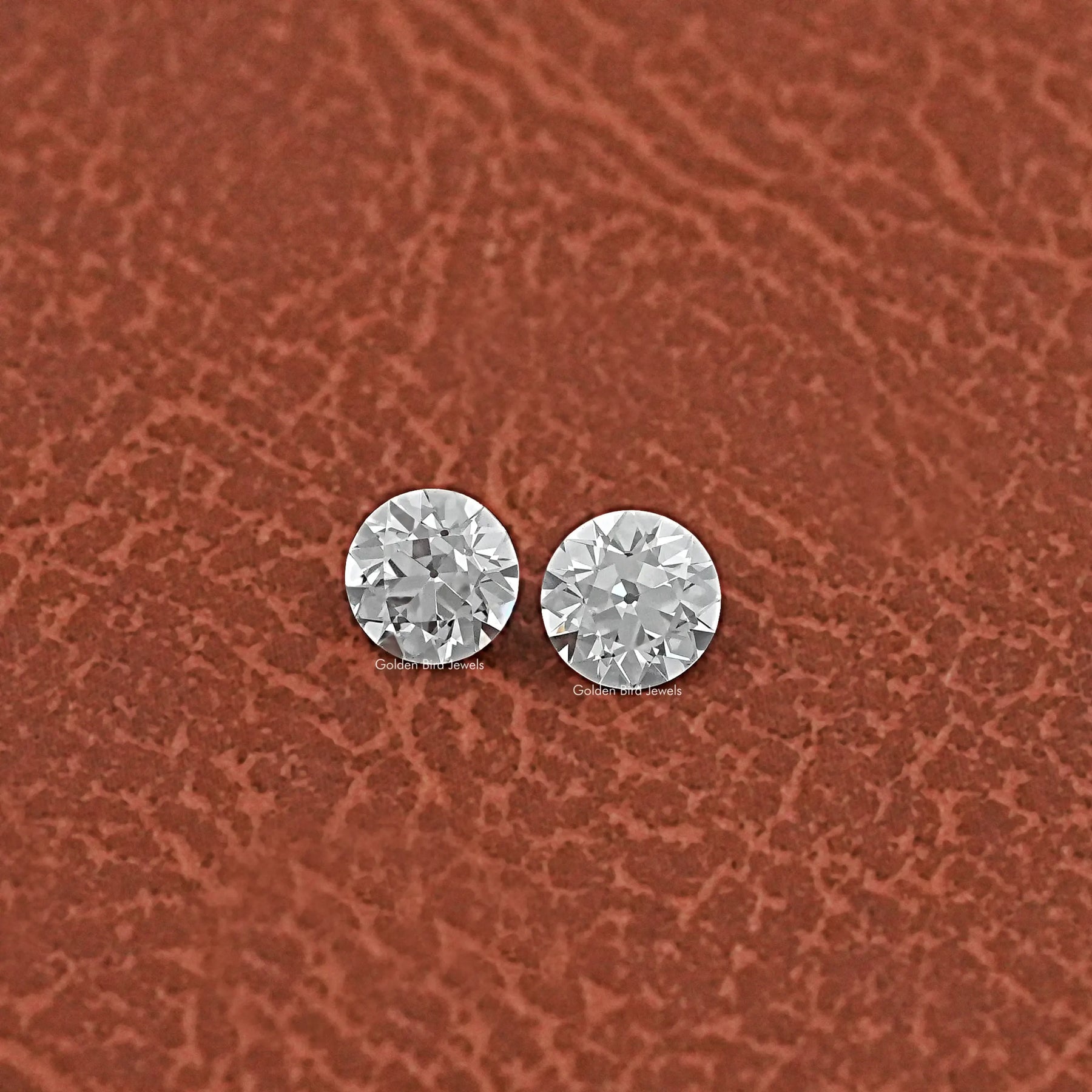 Old European Round Diamond Matching Pair