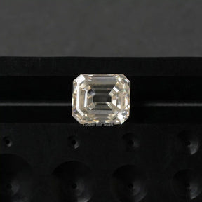 [Asscher cut old mine loose moissanite]-[Golden Bird Jewels]