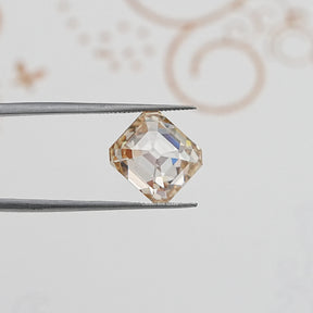 Old Mine Asscher Cut Loose Moissanite