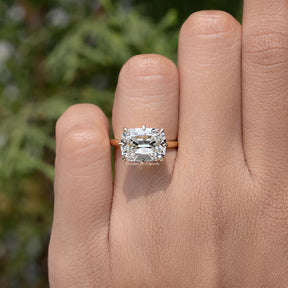 IGI Certified Old Mine Cushion Solitaire Ring
