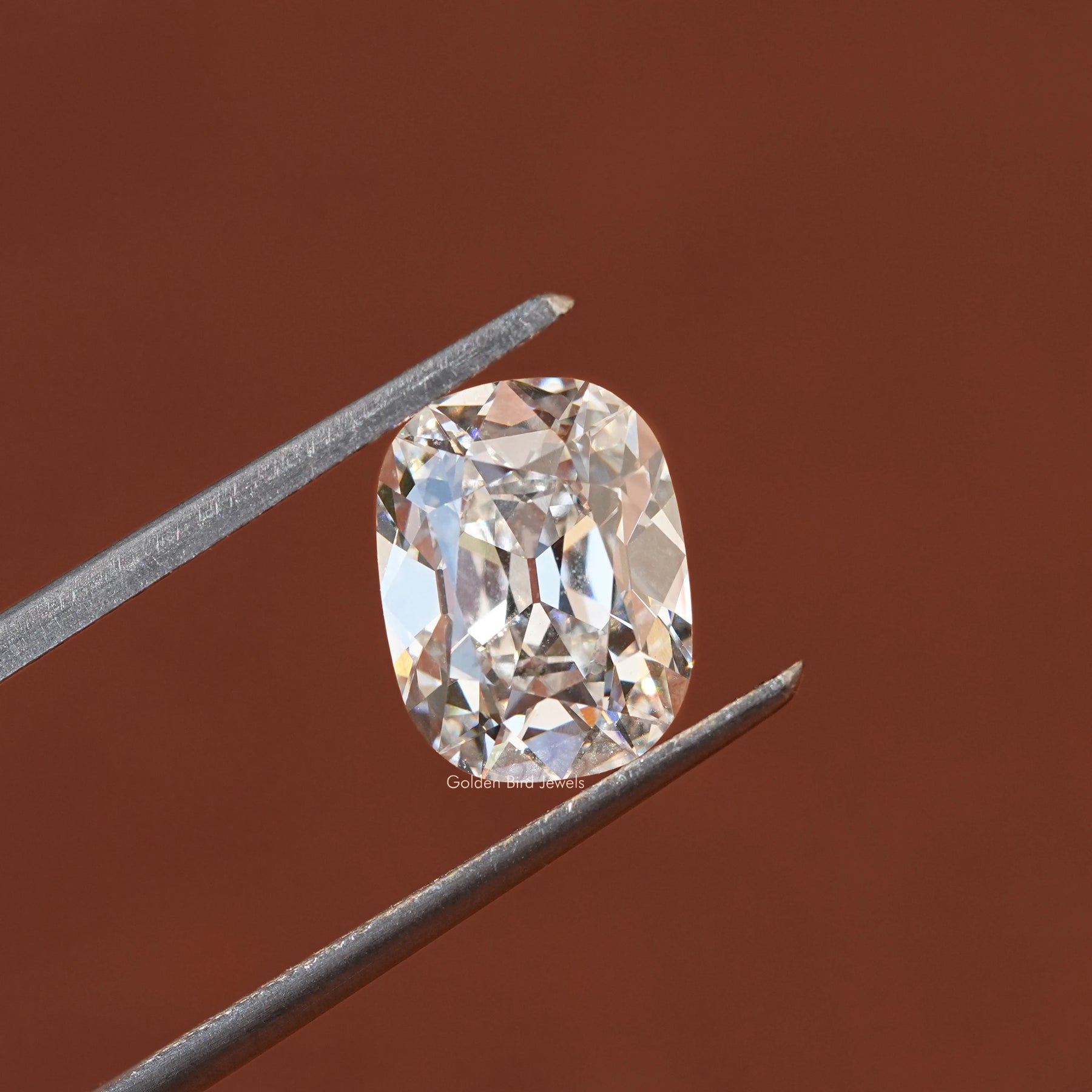 Old Mine Cushion Cut Lab Grown Diamond