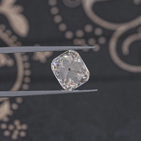 Near Colorless Old Mine Cushion Loose Moissanite