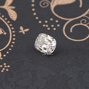 Colorless Old Mine Cushion Loose Moissanite Stone