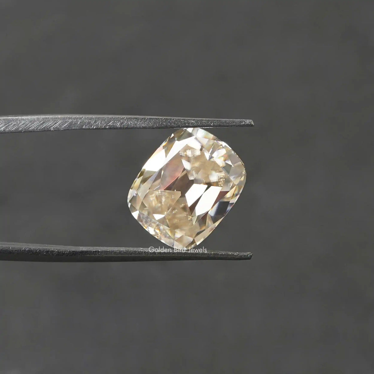 [Moissanite Old Mine Cushion Cut Loose Stone]-[Golden Bird Jewels]