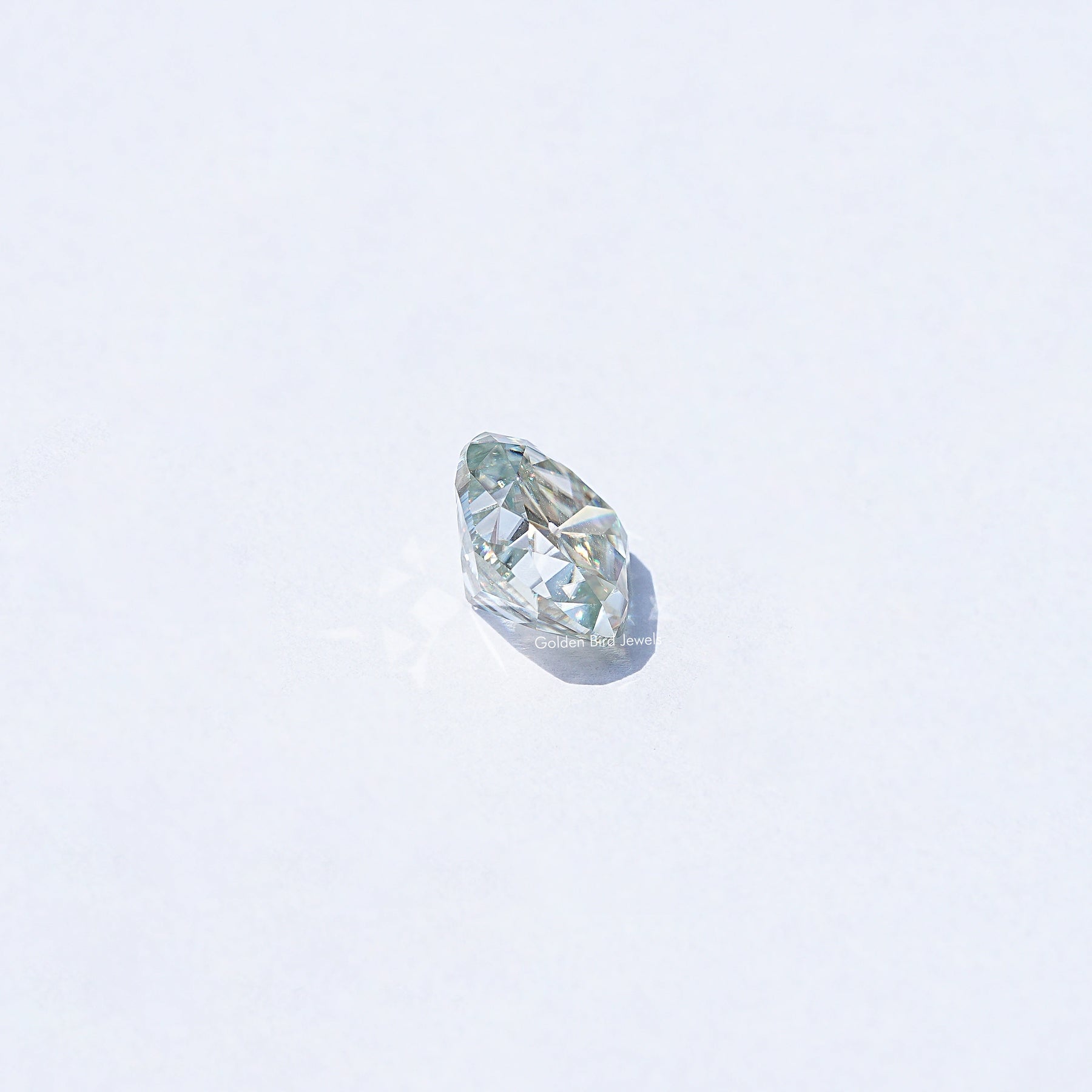 [Moissanite Cushion Cut Loose Stone]-[Golden Bird Jewels]