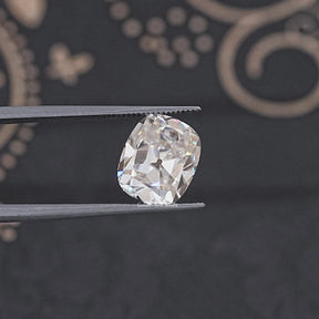 6,65 Karat alter Minenschliff, kissenförmiger Moissanit, loser Stein
