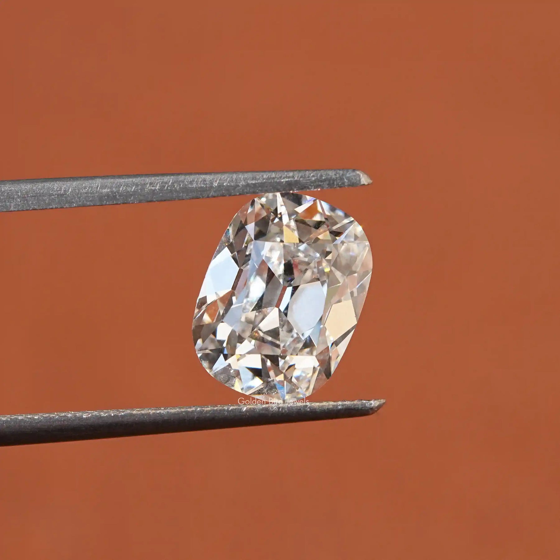 Old Mine Cushion Cut Lab Grown Diamond