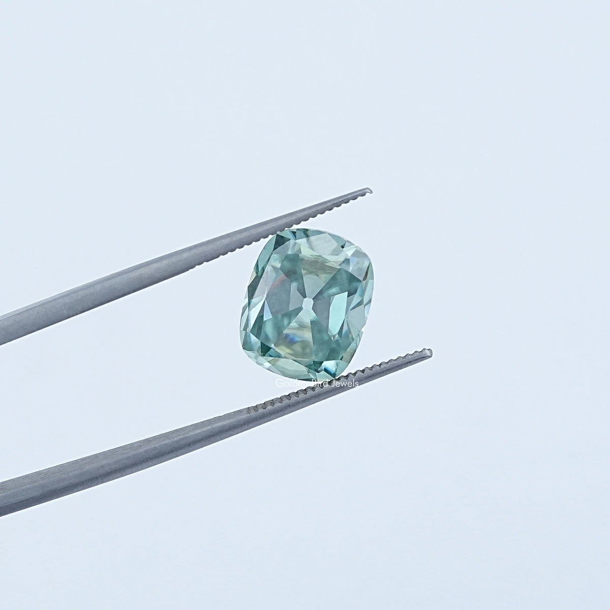 View Of Old mine Cushion Cut Loose Moissanite 