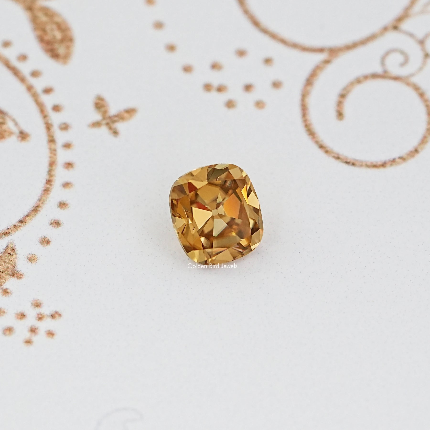 Old Mine Cushion Moissanite Loose Stone