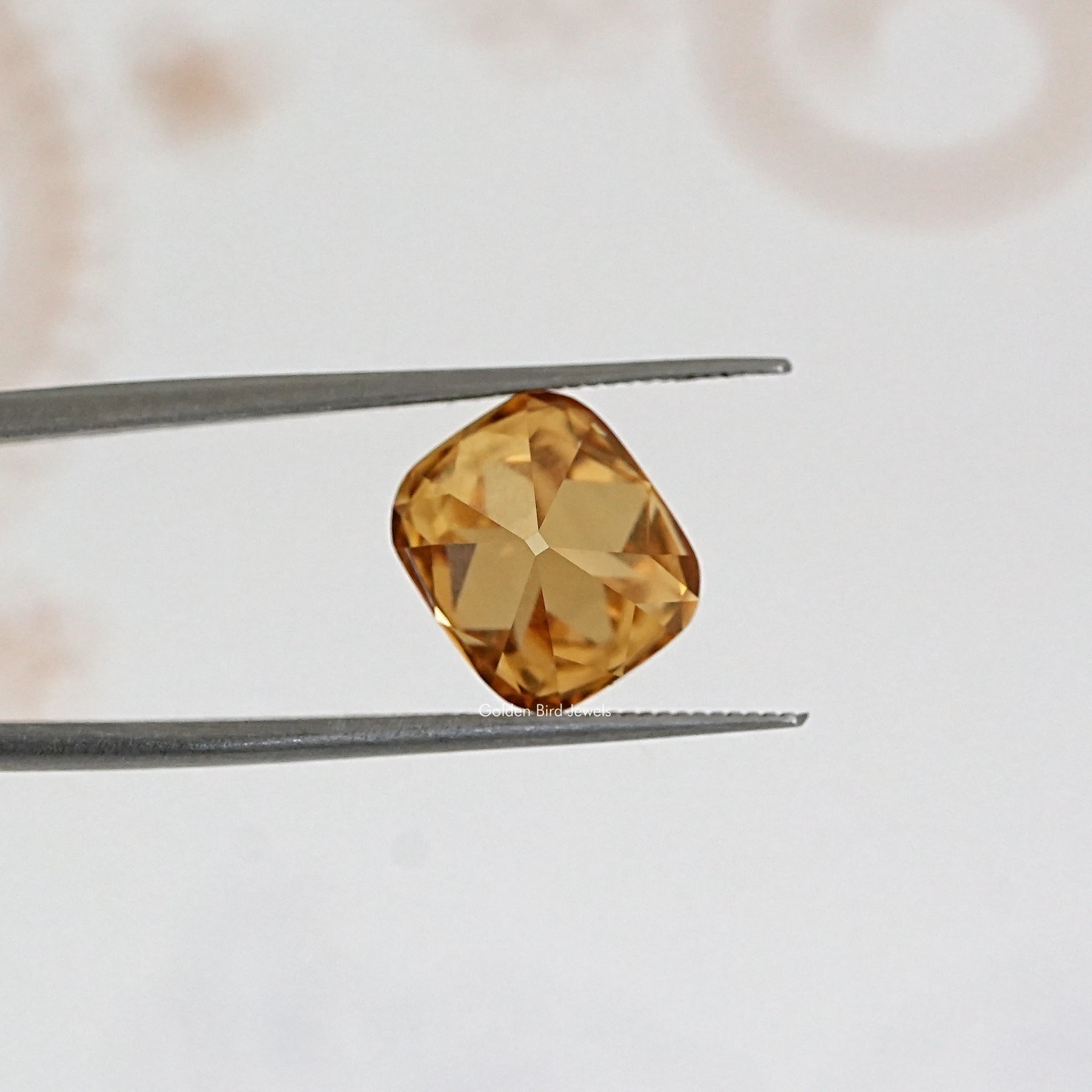 Old Mine Cut Cushion Moissanite Loose Stone
