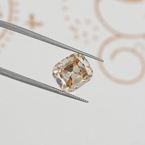 Yellow Old Mine Cushion Cut Loose Stone