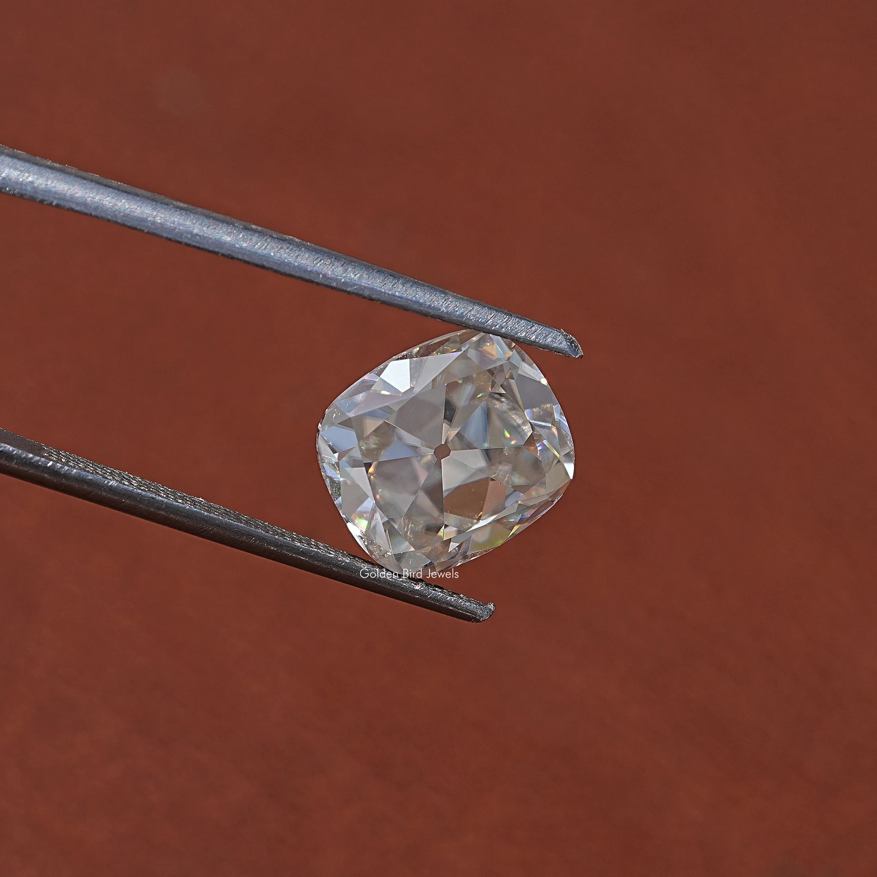 [Cushion Cut Loose Moissanite]-[Golden Bird Jewels]