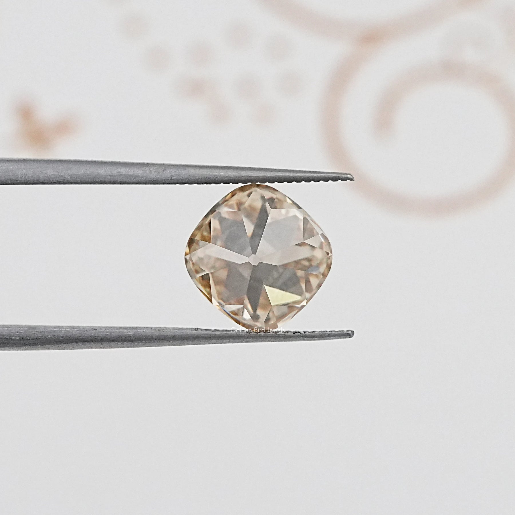 Loose Moissanite Old Mine Cut Cushion