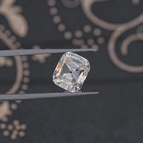 Near Colorless Old Mine Cushion Loose Moissanite