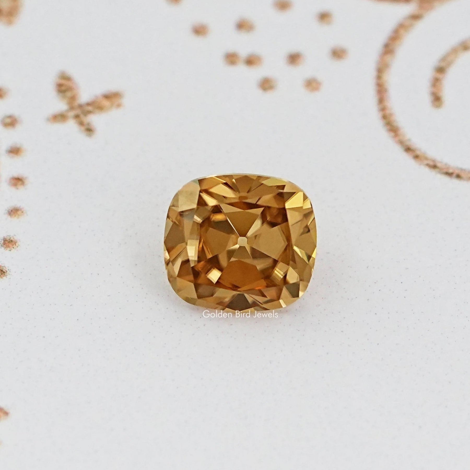 Old Mine Cushion Moissanite Loose Stone