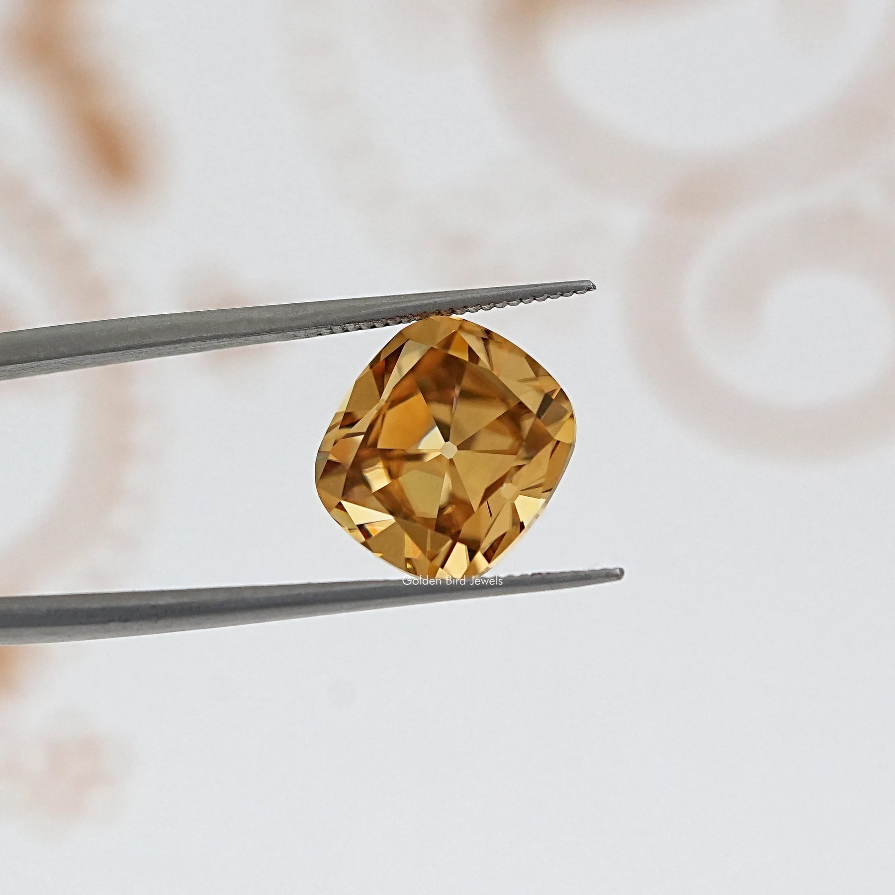 Old Mine Cushion Moissanite Loose Stone