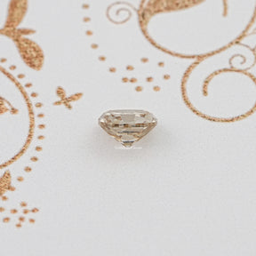 Yellow Old Mine Cut Cushion Loose Moissanite