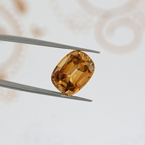 Champagne Old Mine Cut Cushion Loose Moissanite