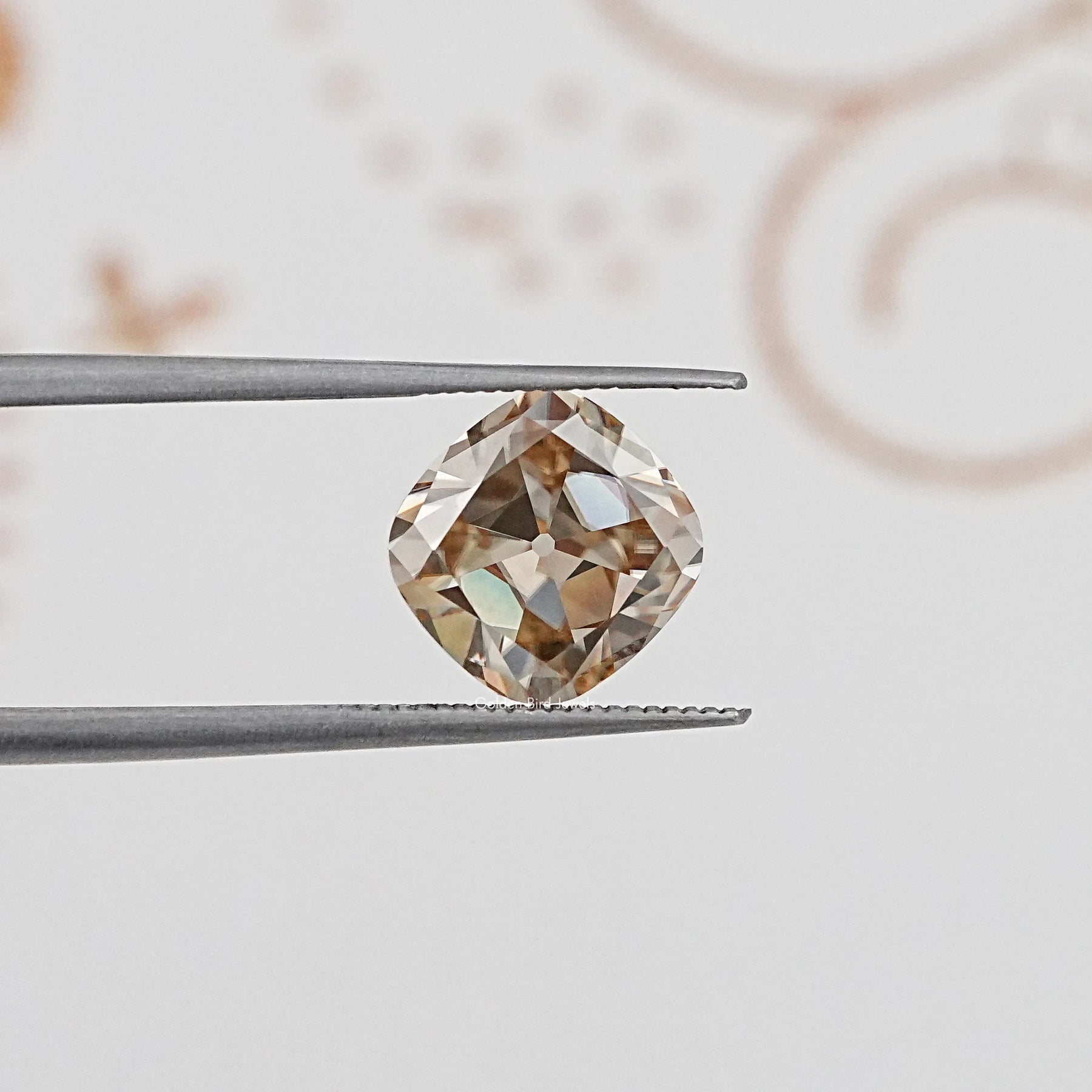 Loose Moissanite Old Mine Cut Cushion