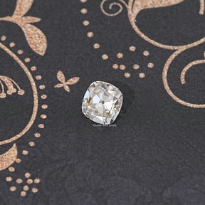 Near Colorless Old Mine Cushion Loose Moissanite Stone