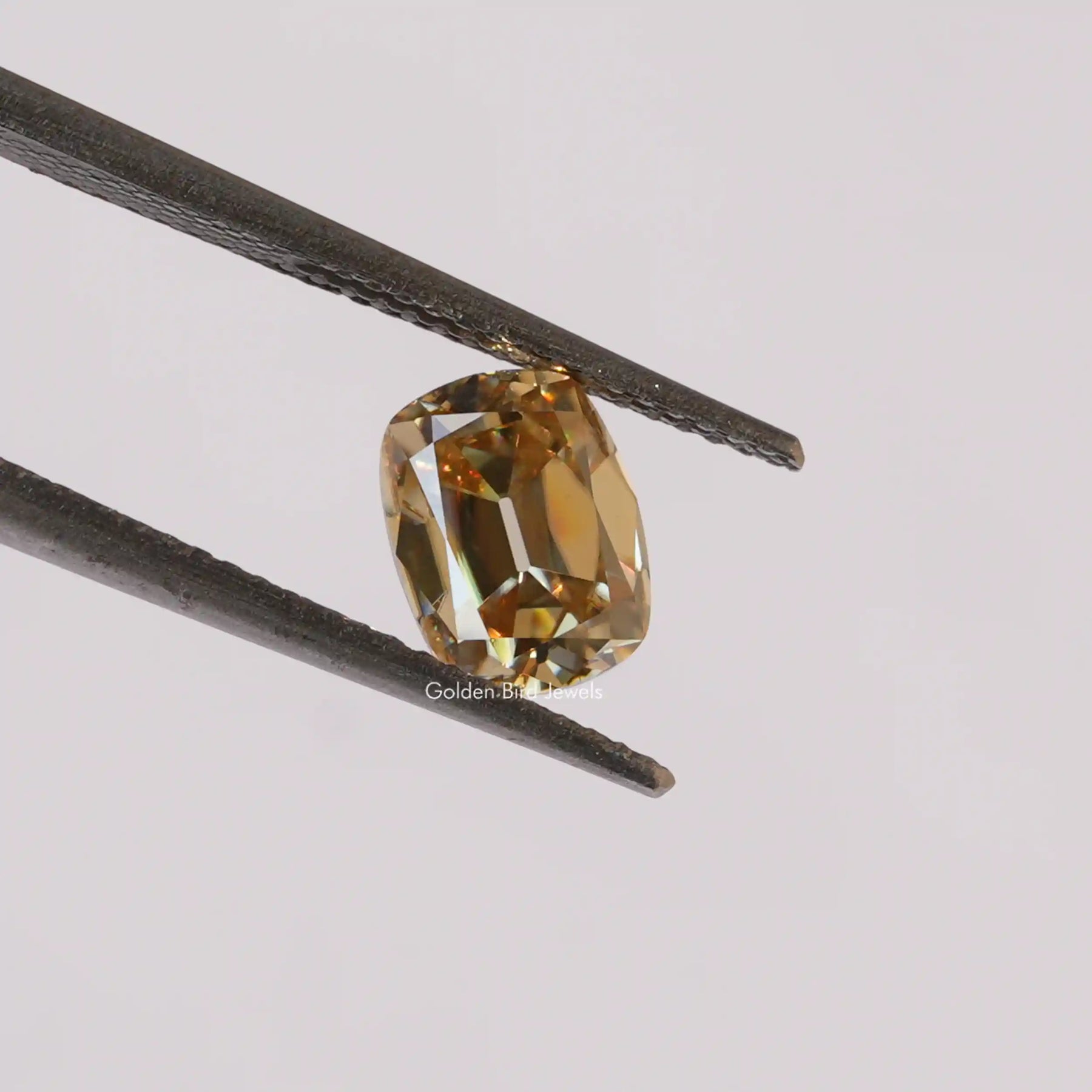 [Cushion Cut Loose Moissanite Stone]-[Golden Bird Jewels]
