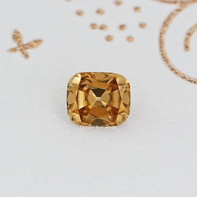 Old Mine Cut Cushion Moissanite Loose Stone