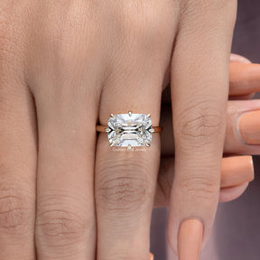 IGI Certified Old Mine Cushion Solitaire Ring