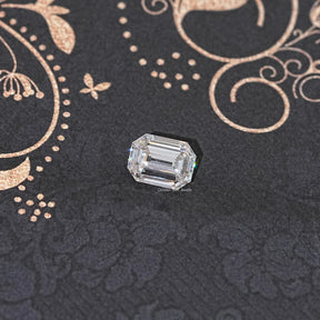 Old Mine Emerald Cut Loose Moissanite