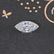 Old Mine Marquise Cut Loose Moissanite