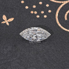 Old Mine Marquise Cut Loose Moissanite Stone