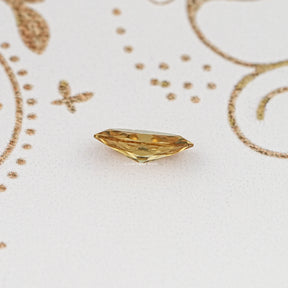 Champagne Old Mine Marquise Loose Moissanite