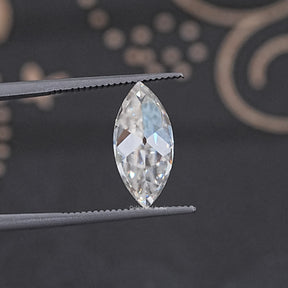 Old Mine Marquise Cut Loose Moissanite
