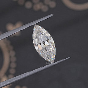 Old Mine Marquise Cut Loose Moissanite Stone